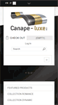 Mobile Screenshot of canape-luxe.com